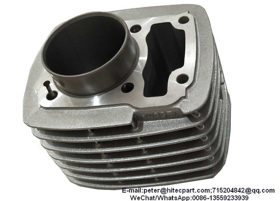 Calidad  Silver Motorcycle Engine Block CB125 / KYY125 Dia.52.4mm Precise Machining Size Fábrica