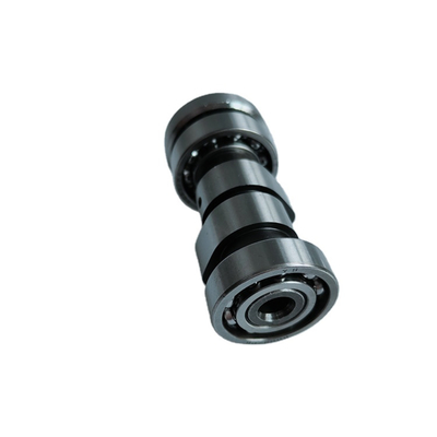 Árbol de levas de carreras de motos con tratamiento de nitruración para piezas de motor CNC de hierro fundido Kriss110