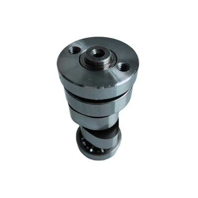Árbol de levas de carreras de motos con tratamiento de nitruración para piezas de motor CNC de hierro fundido Kriss110