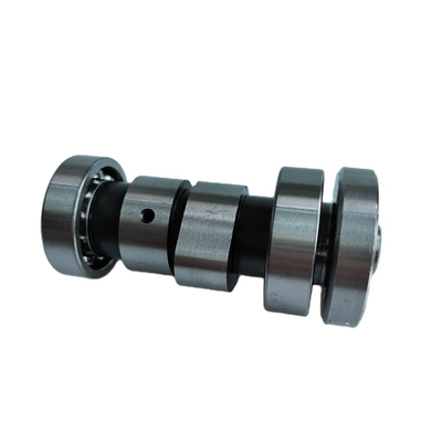 Árbol de levas de carreras de motos con tratamiento de nitruración para piezas de motor CNC de hierro fundido Kriss110